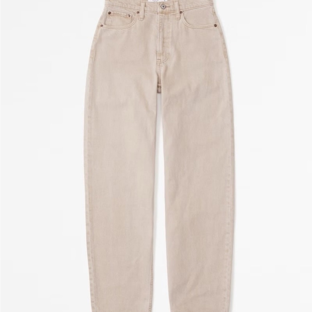 Abercrombie & Fitch Women's The Taper Jean High Rise